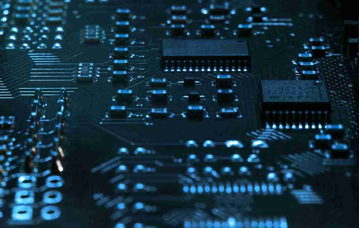 Close up photo of an embedded device